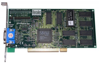 Hercules Terminator 3D/DX (S3 ViRGE/DX) 4MB PCI – AmoRetro.de